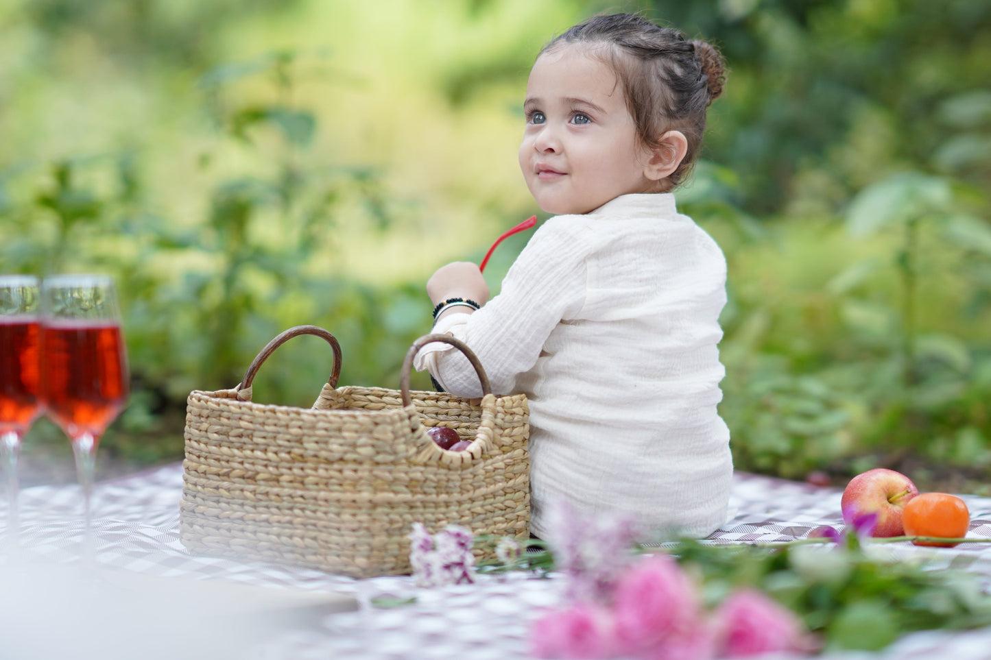 Organic Cotton Baby Shirt for Toddlers - Neutral Beige