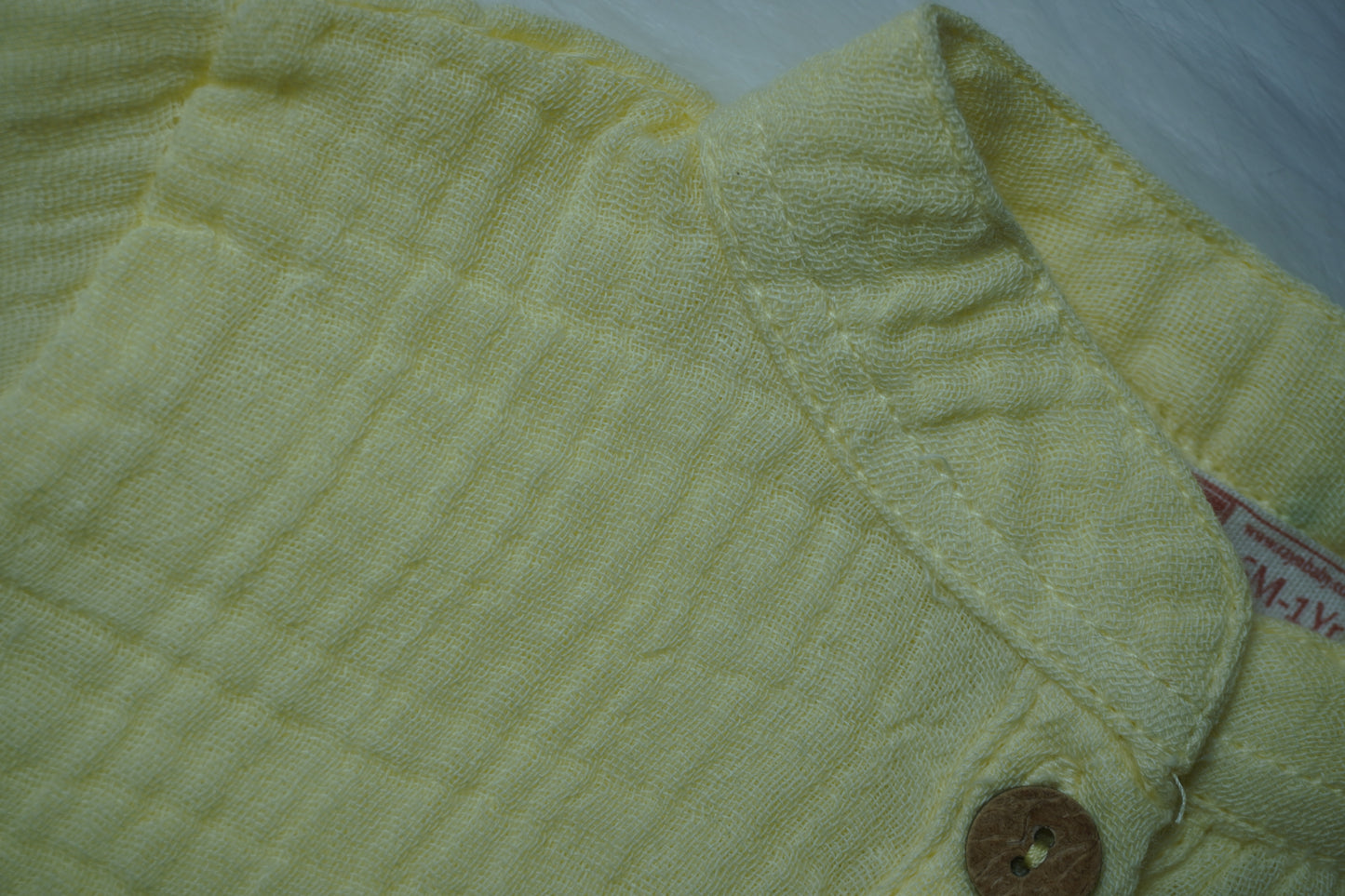 Roll Up Sleeves Shirt - Butter Yellow